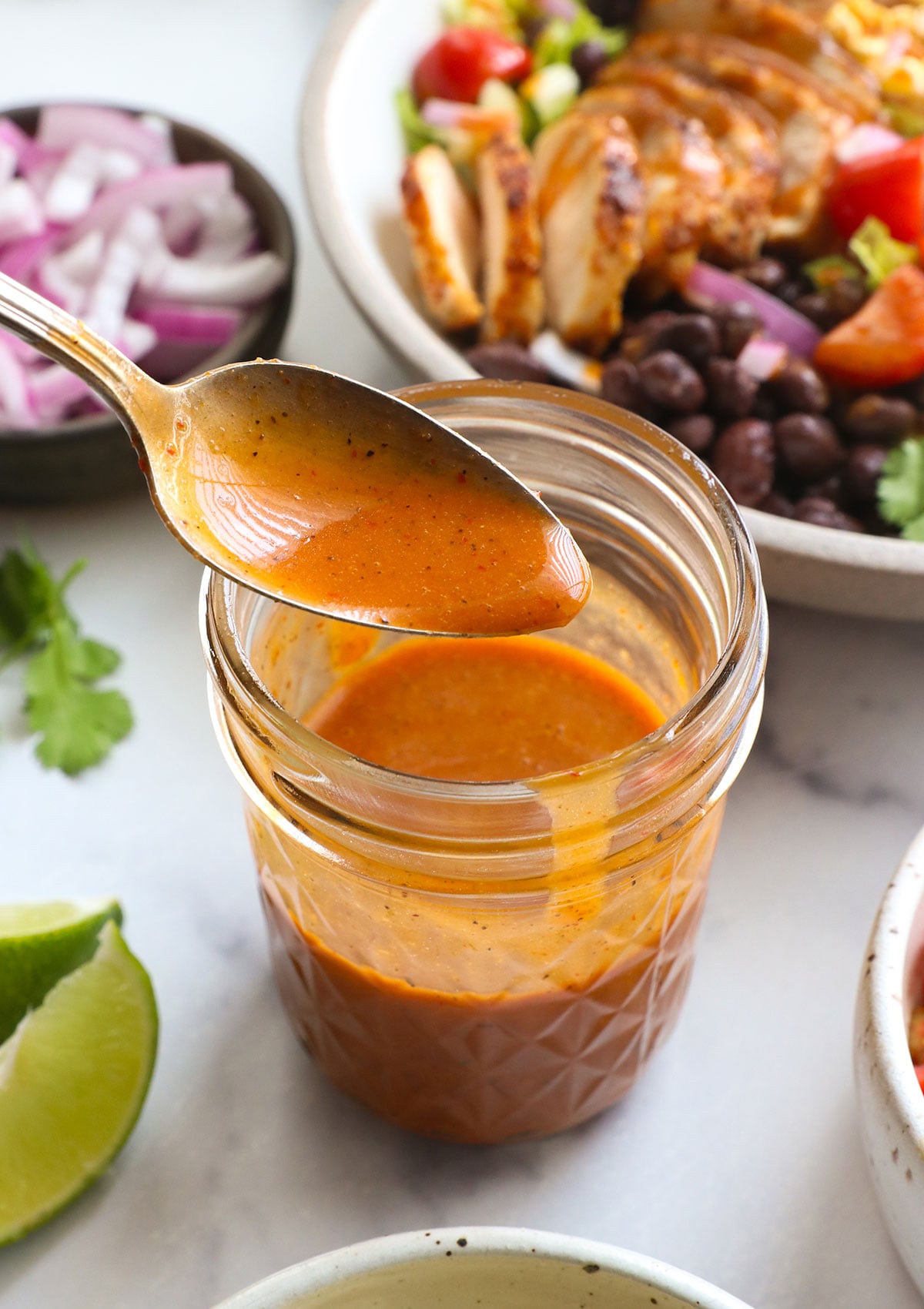 Affordable & Healthier Chipotle Vinaigrette at Home